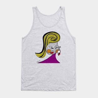 POP ART - Cool Blonde Tank Top